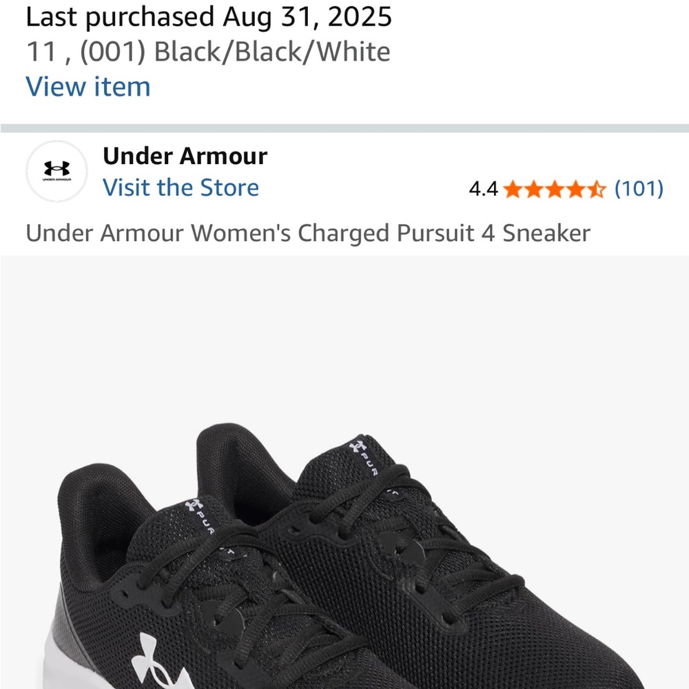 Under Armor Women’s Brand New Size 11 Sneakers - Picture 8 of 8